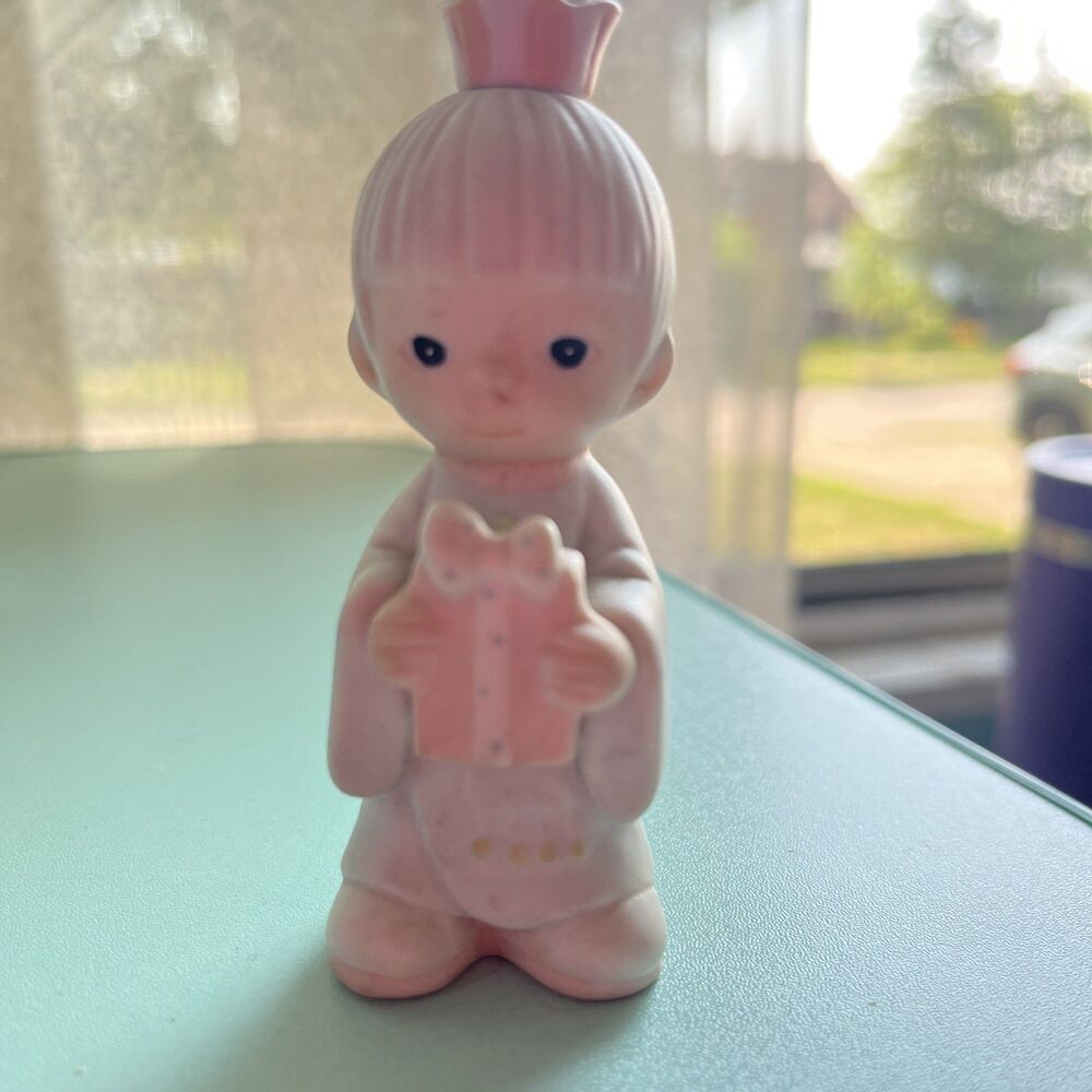 VTG 1982 Enesco Precious Moments Mini Nativity E2395 Jonathan & David CHOICE